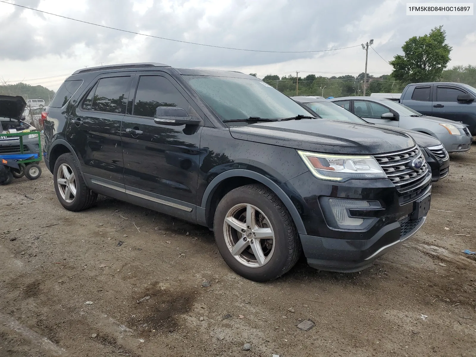 2017 Ford Explorer Xlt VIN: 1FM5K8D84HGC16897 Lot: 64260454