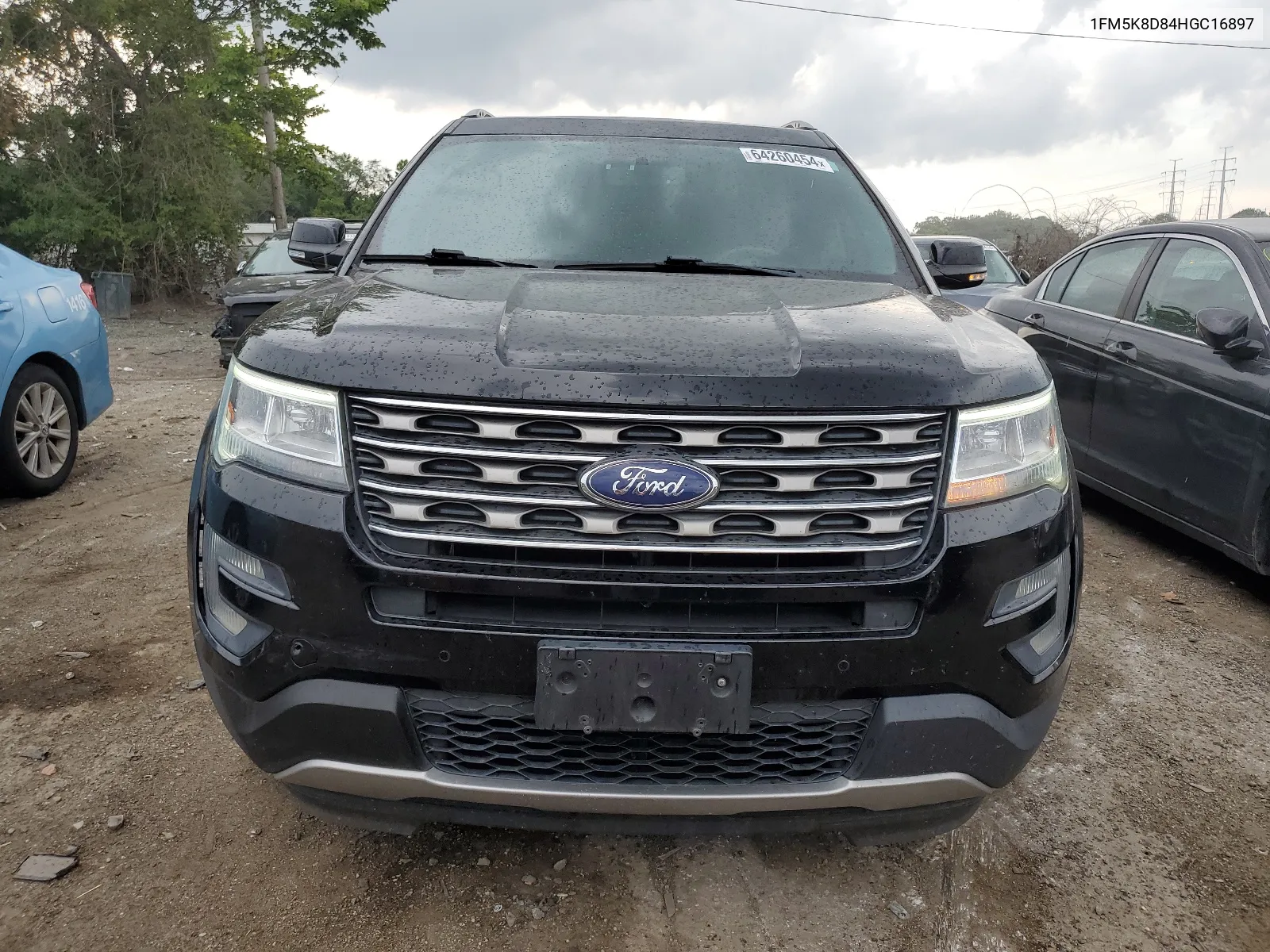 2017 Ford Explorer Xlt VIN: 1FM5K8D84HGC16897 Lot: 64260454