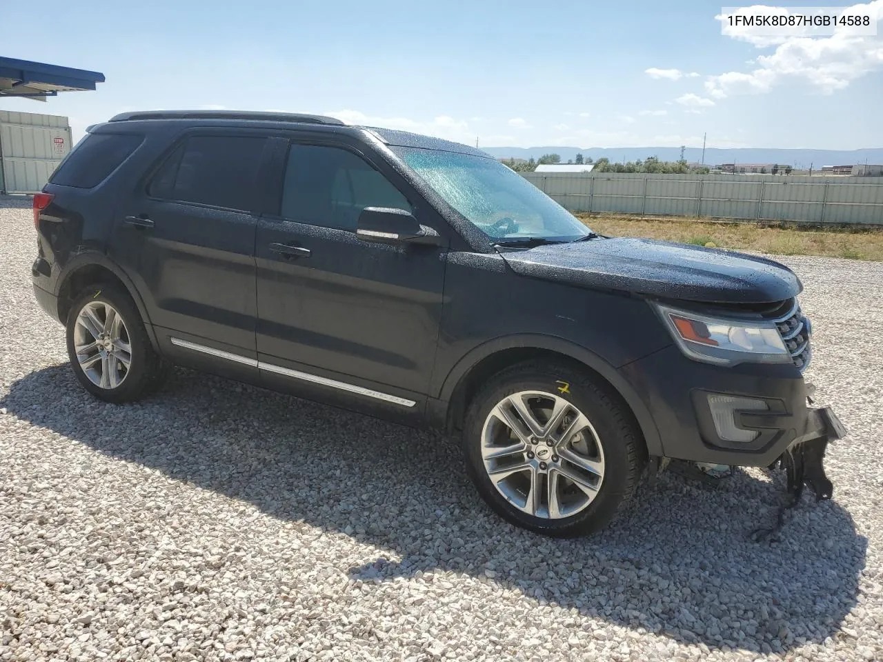 2017 Ford Explorer Xlt VIN: 1FM5K8D87HGB14588 Lot: 64510664