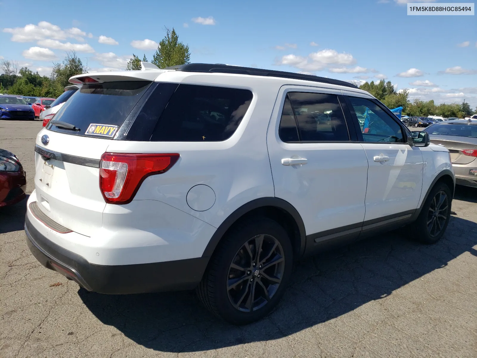 2017 Ford Explorer Xlt VIN: 1FM5K8D88HGC85494 Lot: 64780854