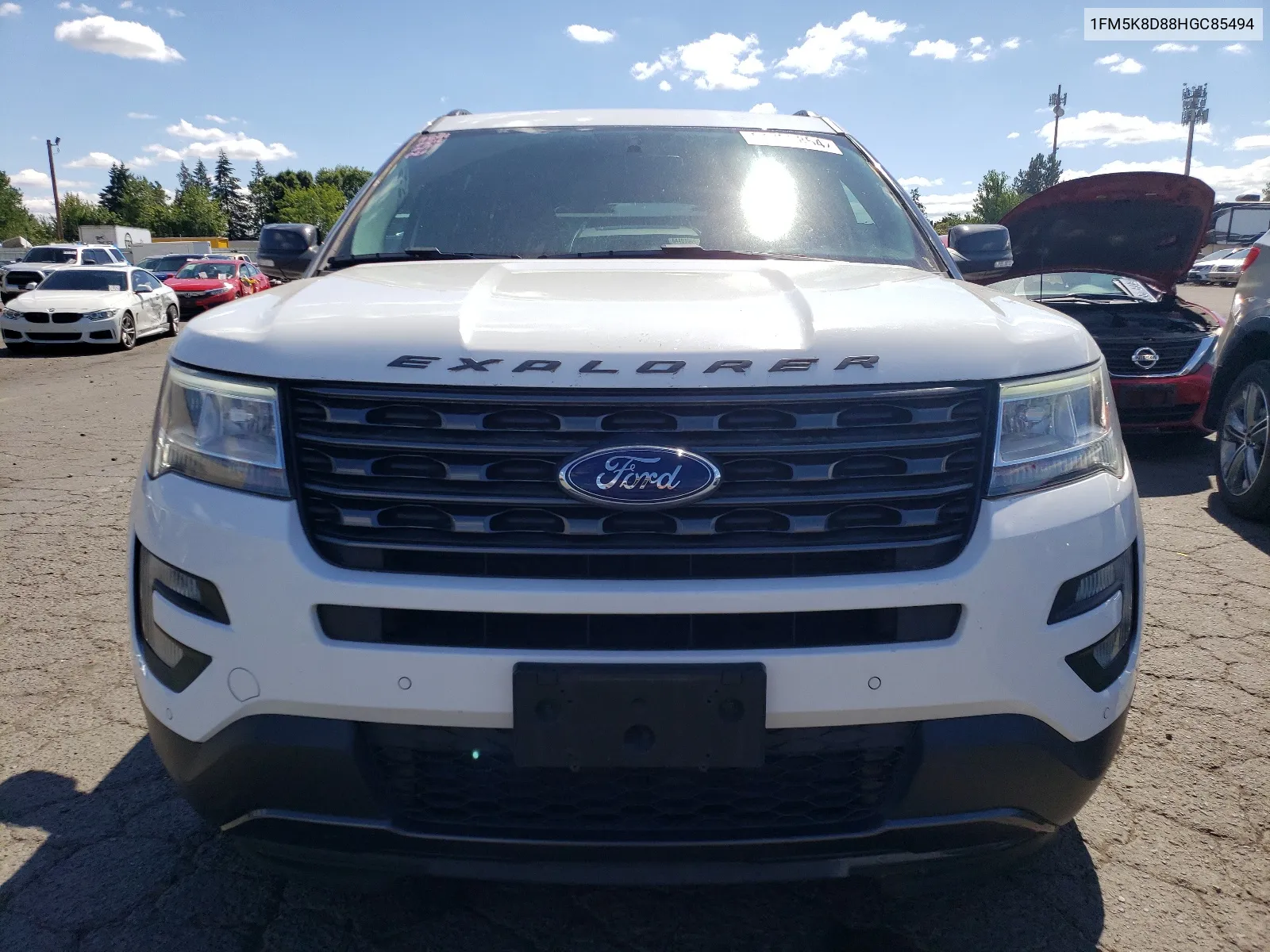 1FM5K8D88HGC85494 2017 Ford Explorer Xlt