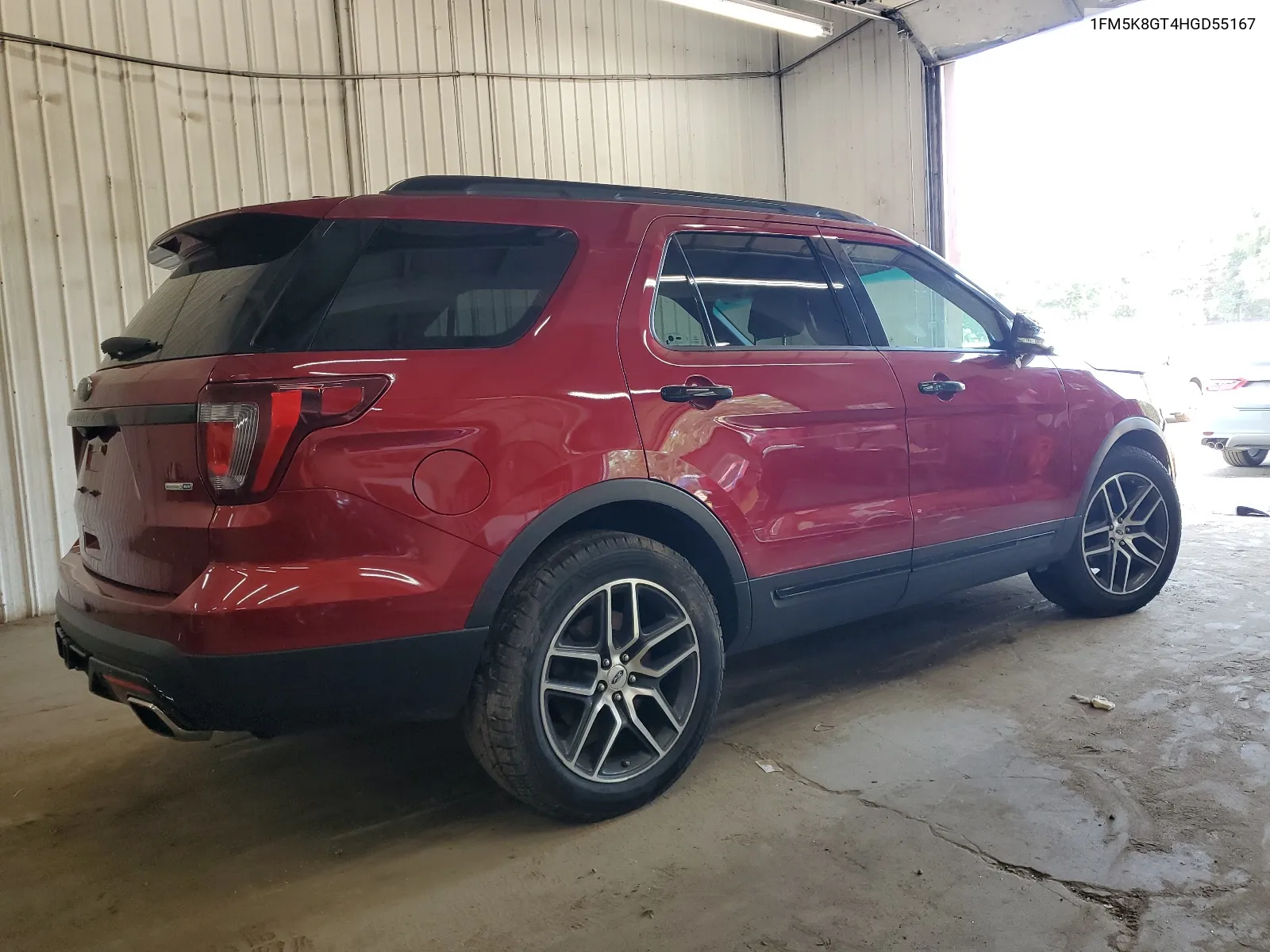 2017 Ford Explorer Sport VIN: 1FM5K8GT4HGD55167 Lot: 64892824