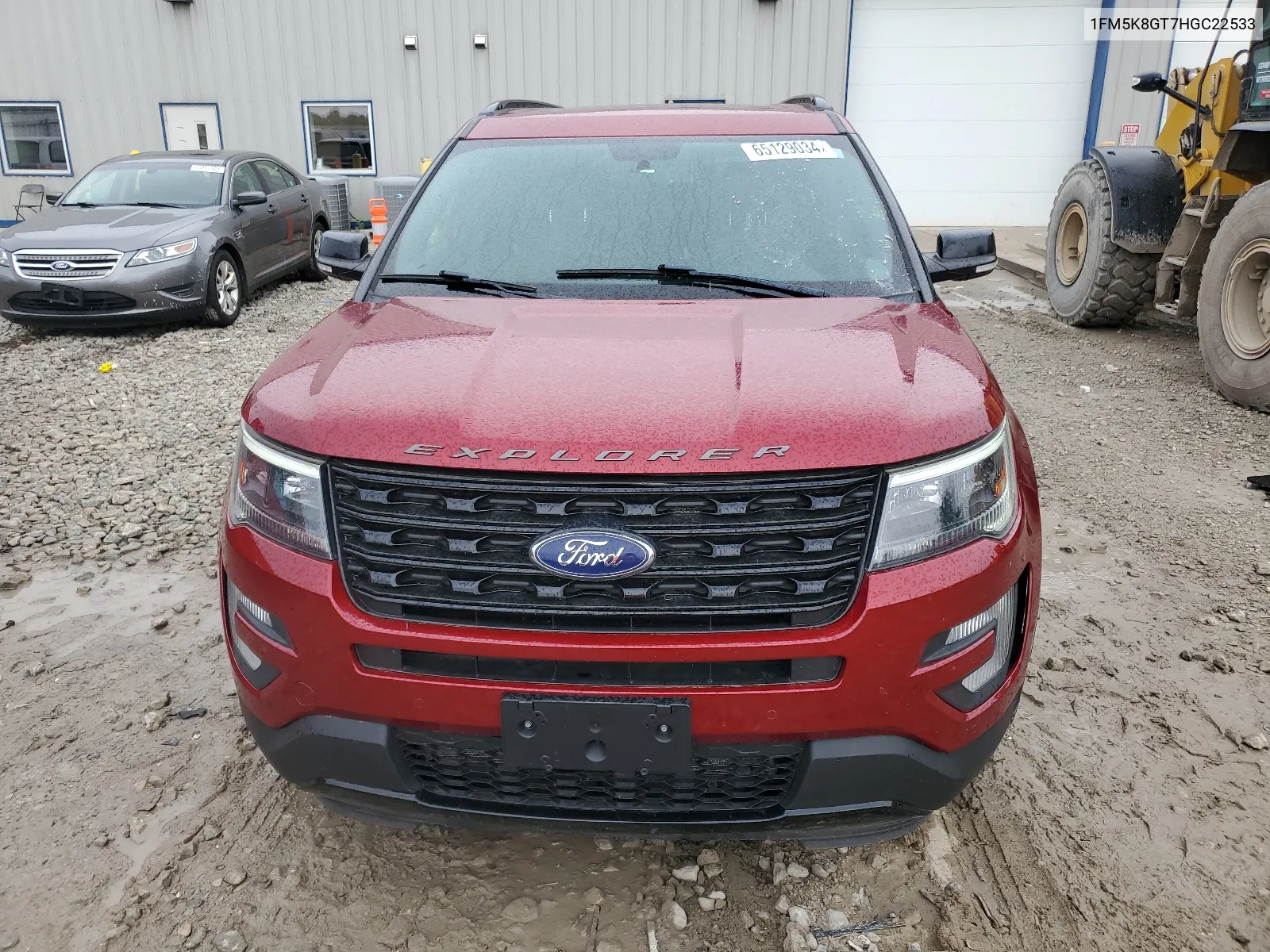 2017 Ford Explorer Sport VIN: 1FM5K8GT7HGC22533 Lot: 65129034