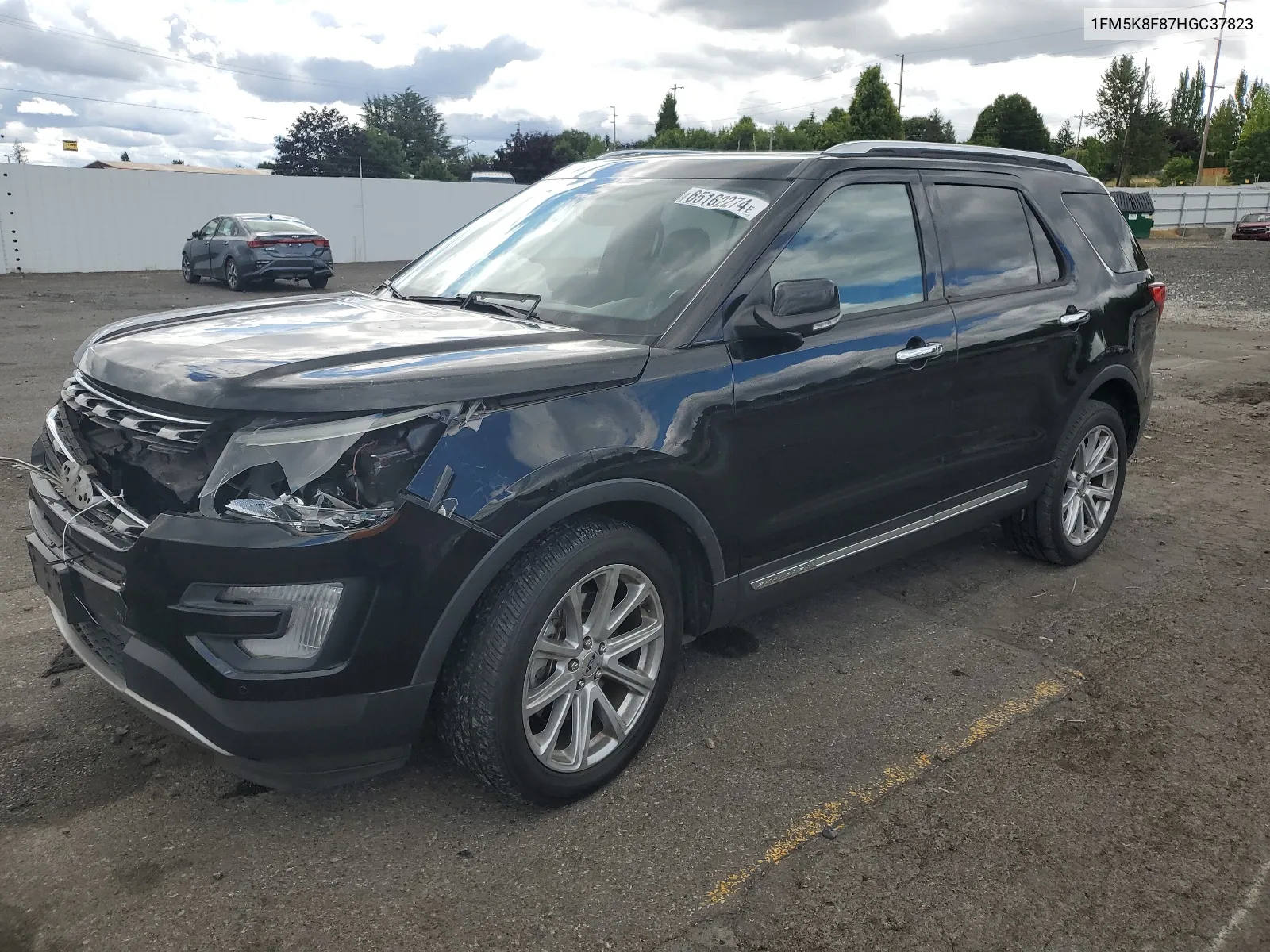 1FM5K8F87HGC37823 2017 Ford Explorer Limited