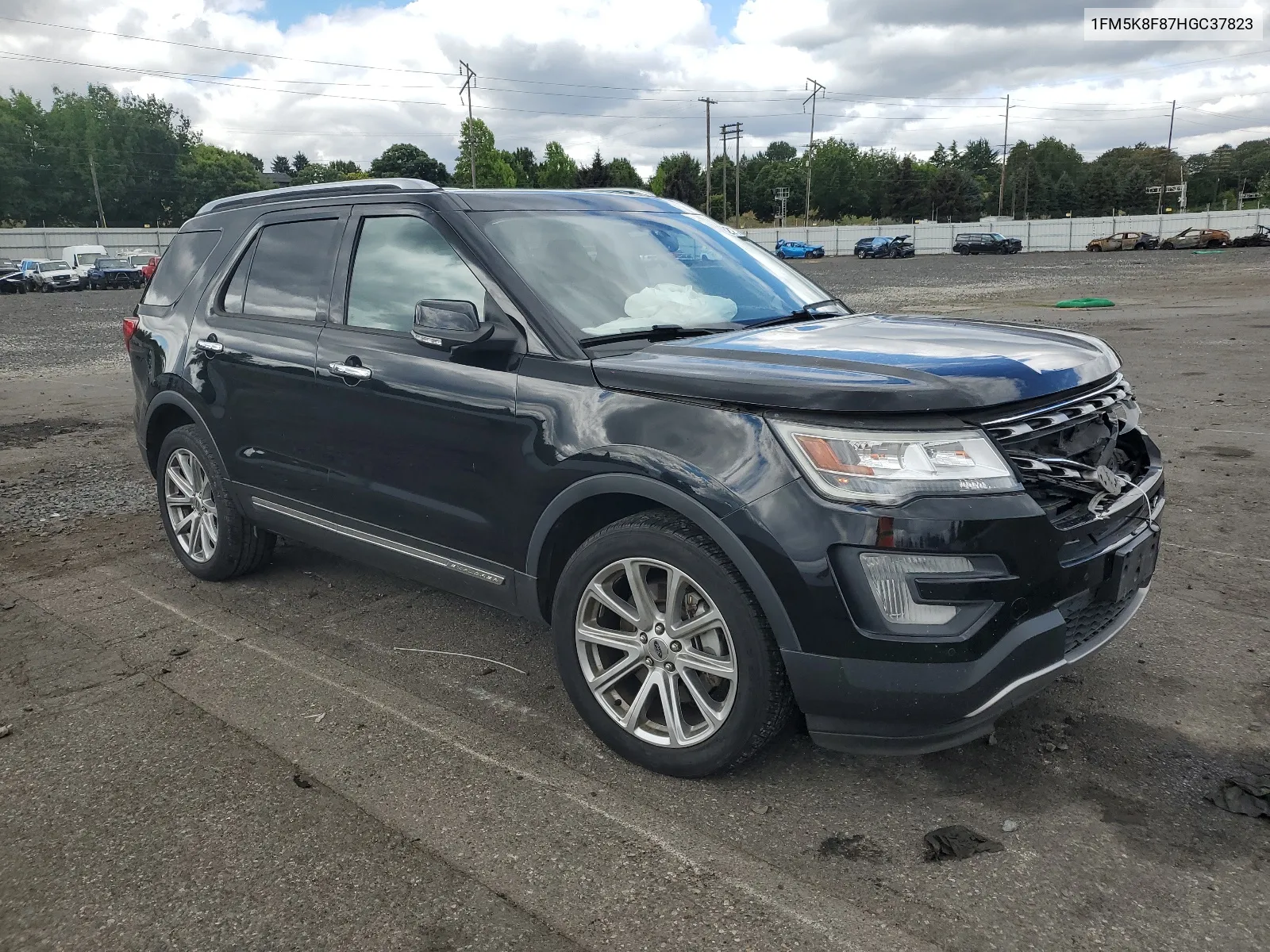 1FM5K8F87HGC37823 2017 Ford Explorer Limited