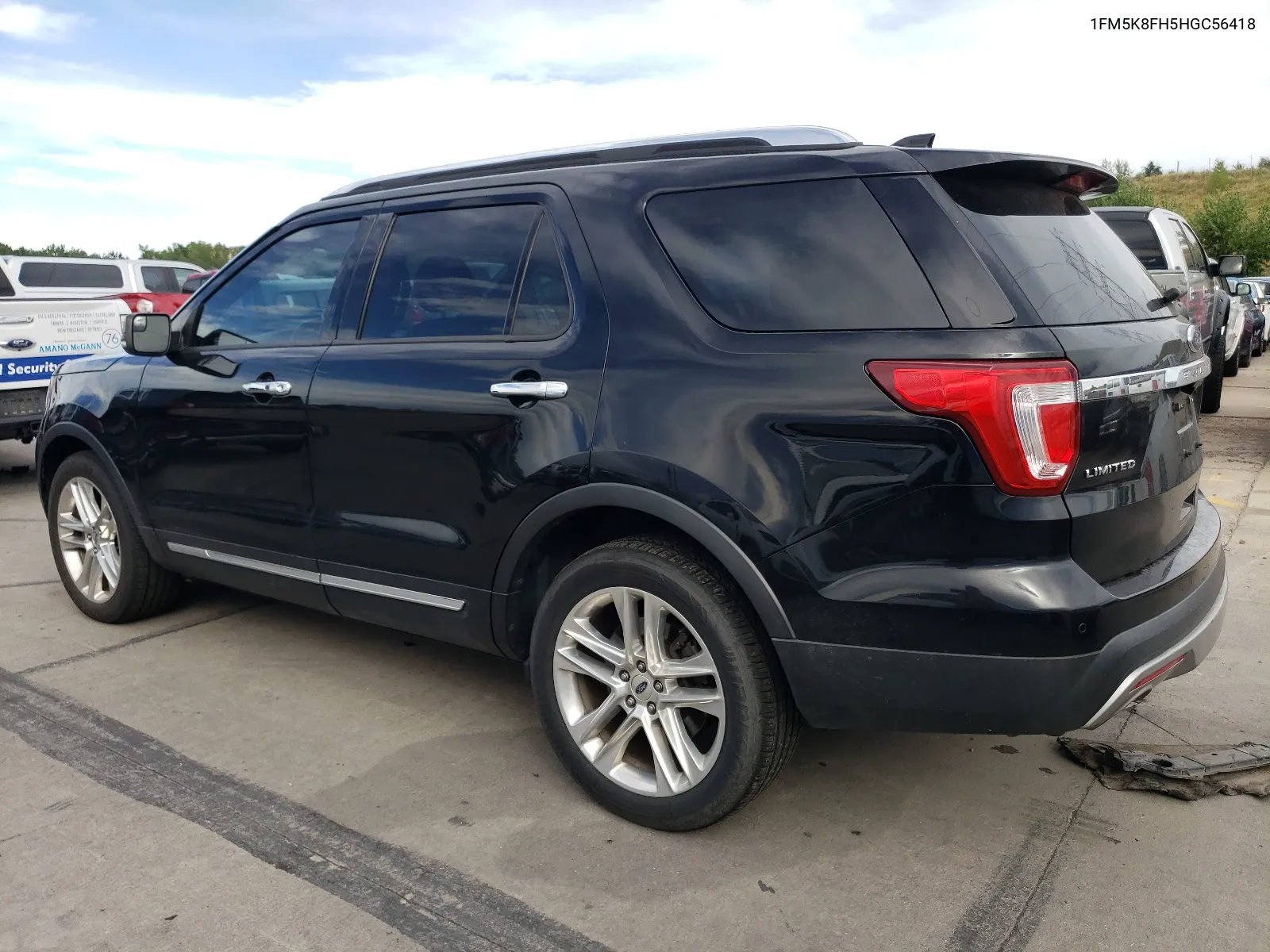 2017 Ford Explorer Limited VIN: 1FM5K8FH5HGC56418 Lot: 65316844