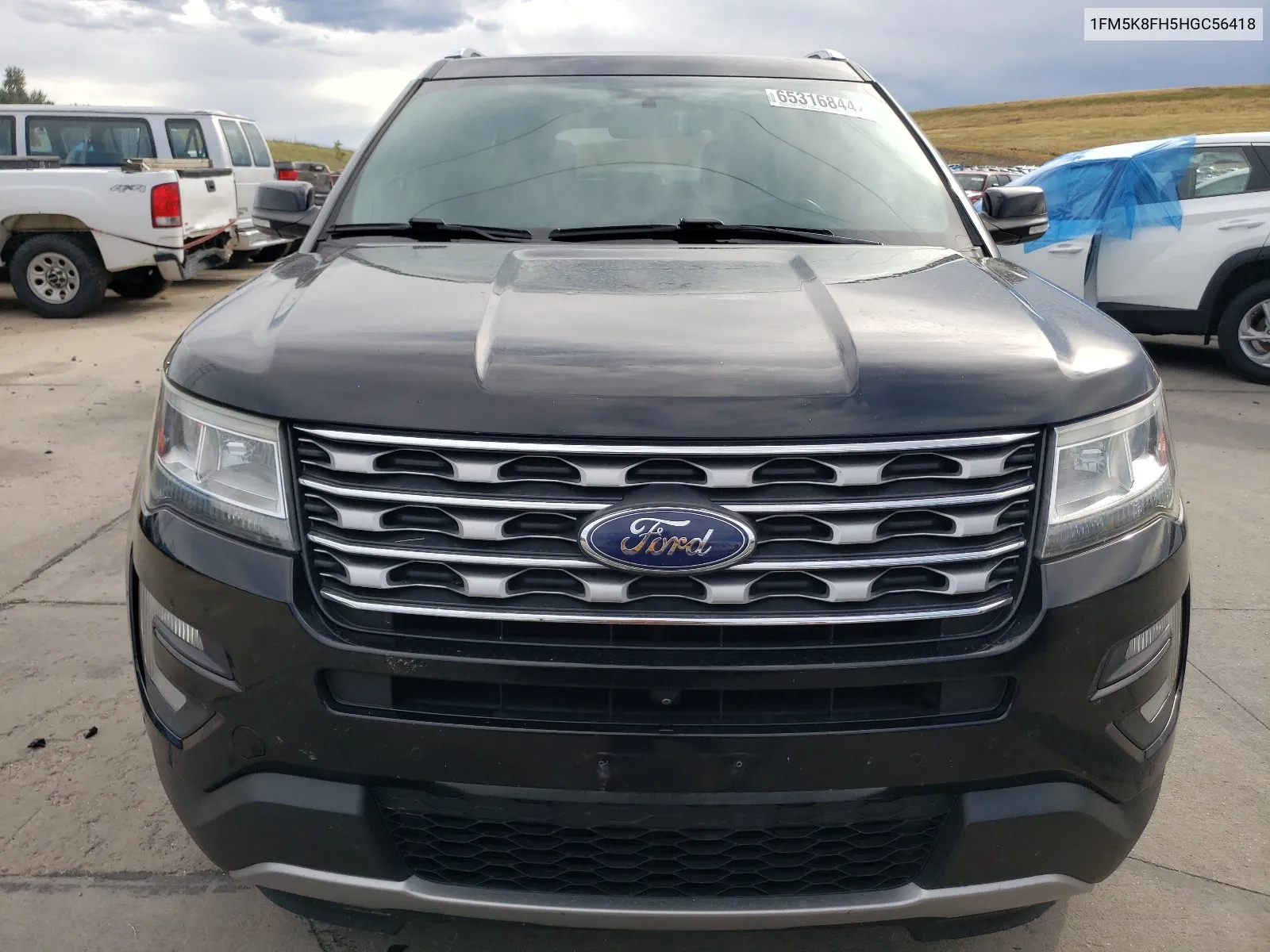 2017 Ford Explorer Limited VIN: 1FM5K8FH5HGC56418 Lot: 65316844