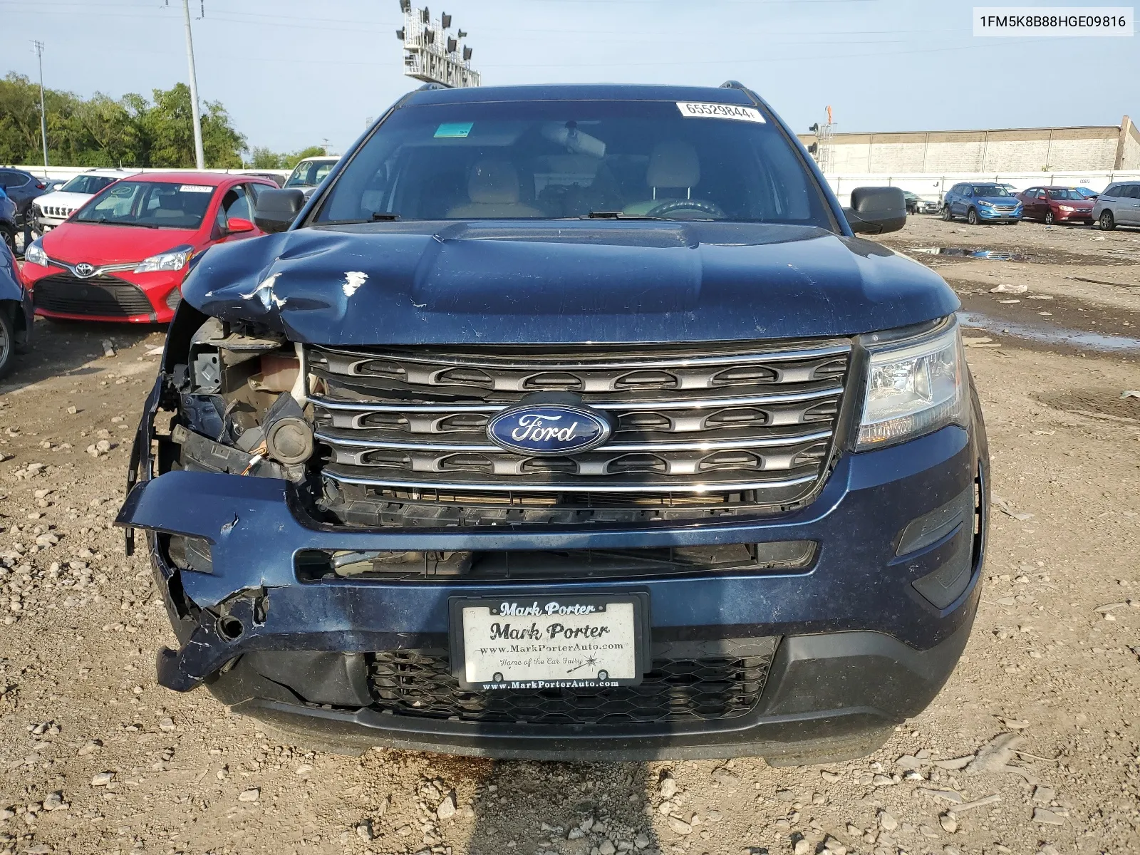 2017 Ford Explorer VIN: 1FM5K8B88HGE09816 Lot: 65529844