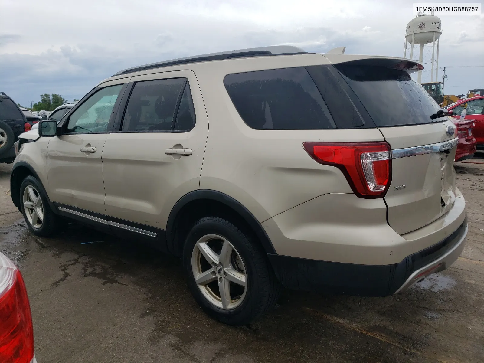 2017 Ford Explorer Xlt VIN: 1FM5K8D80HGB88757 Lot: 65545114