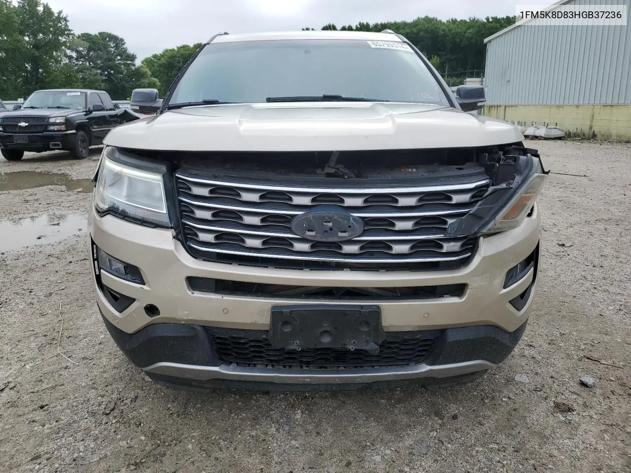 2017 Ford Explorer Xlt VIN: 1FM5K8D83HGB37236 Lot: 65799514