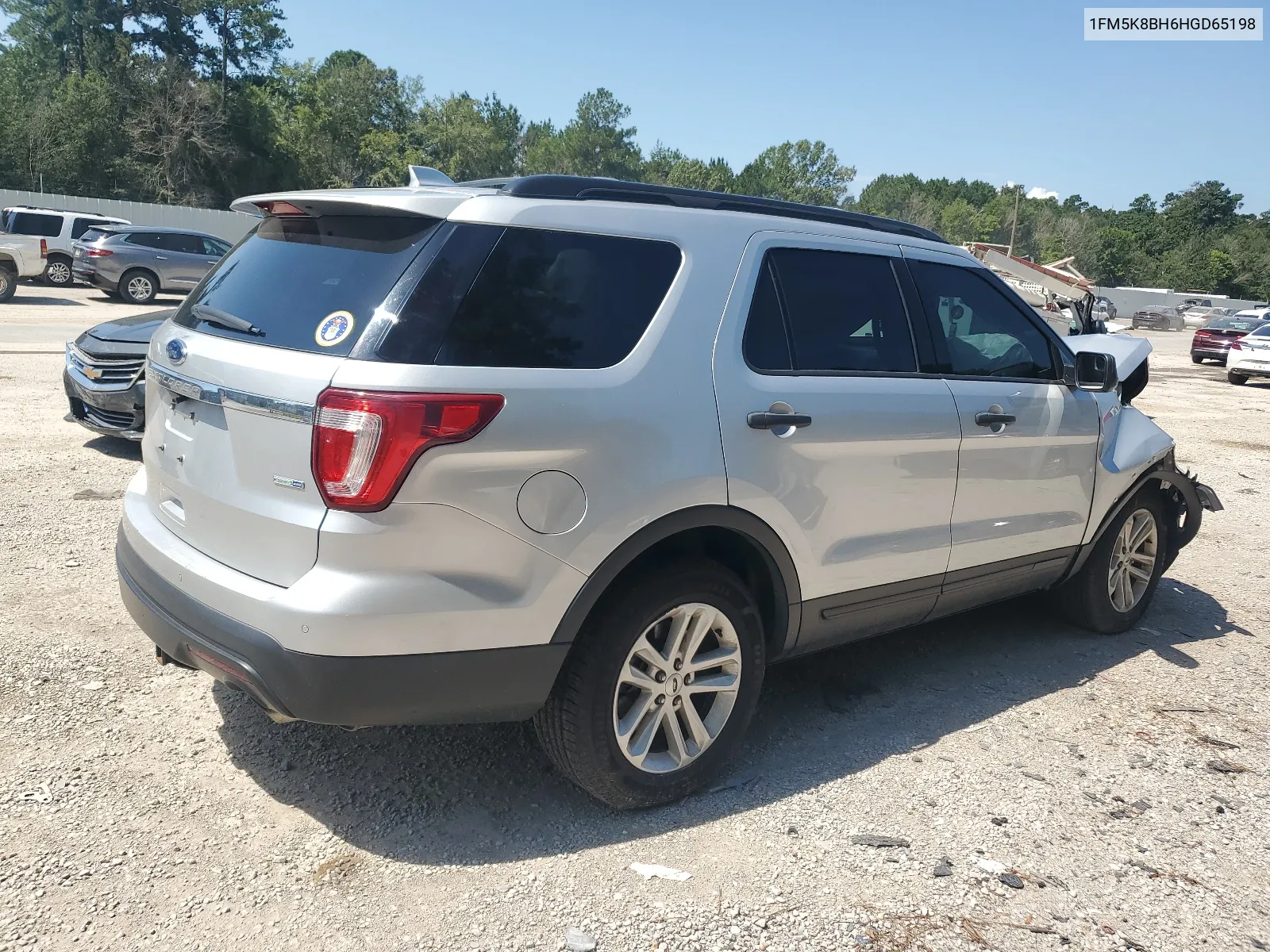 2017 Ford Explorer VIN: 1FM5K8BH6HGD65198 Lot: 65813254