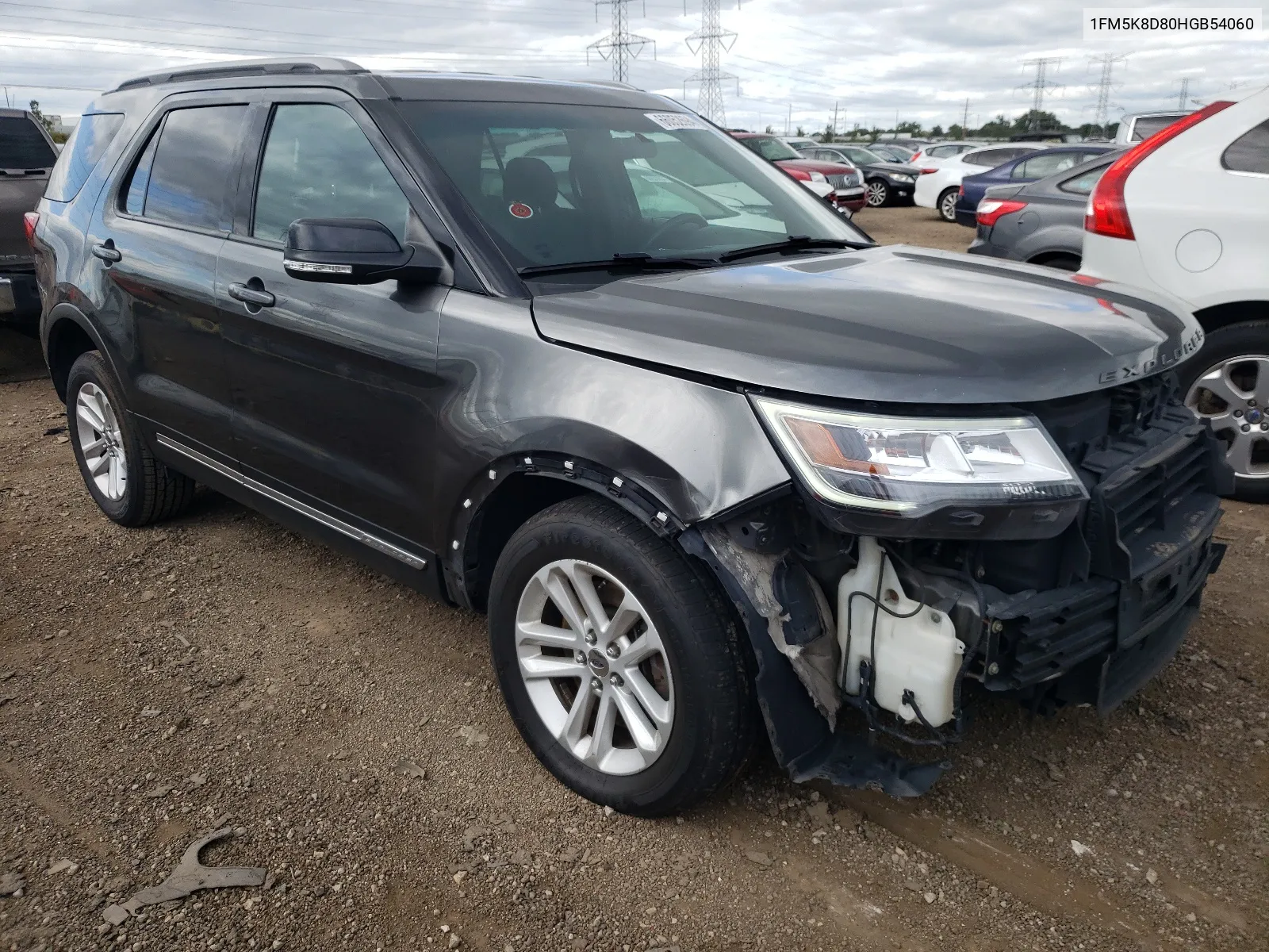 2017 Ford Explorer Xlt VIN: 1FM5K8D80HGB54060 Lot: 66052694