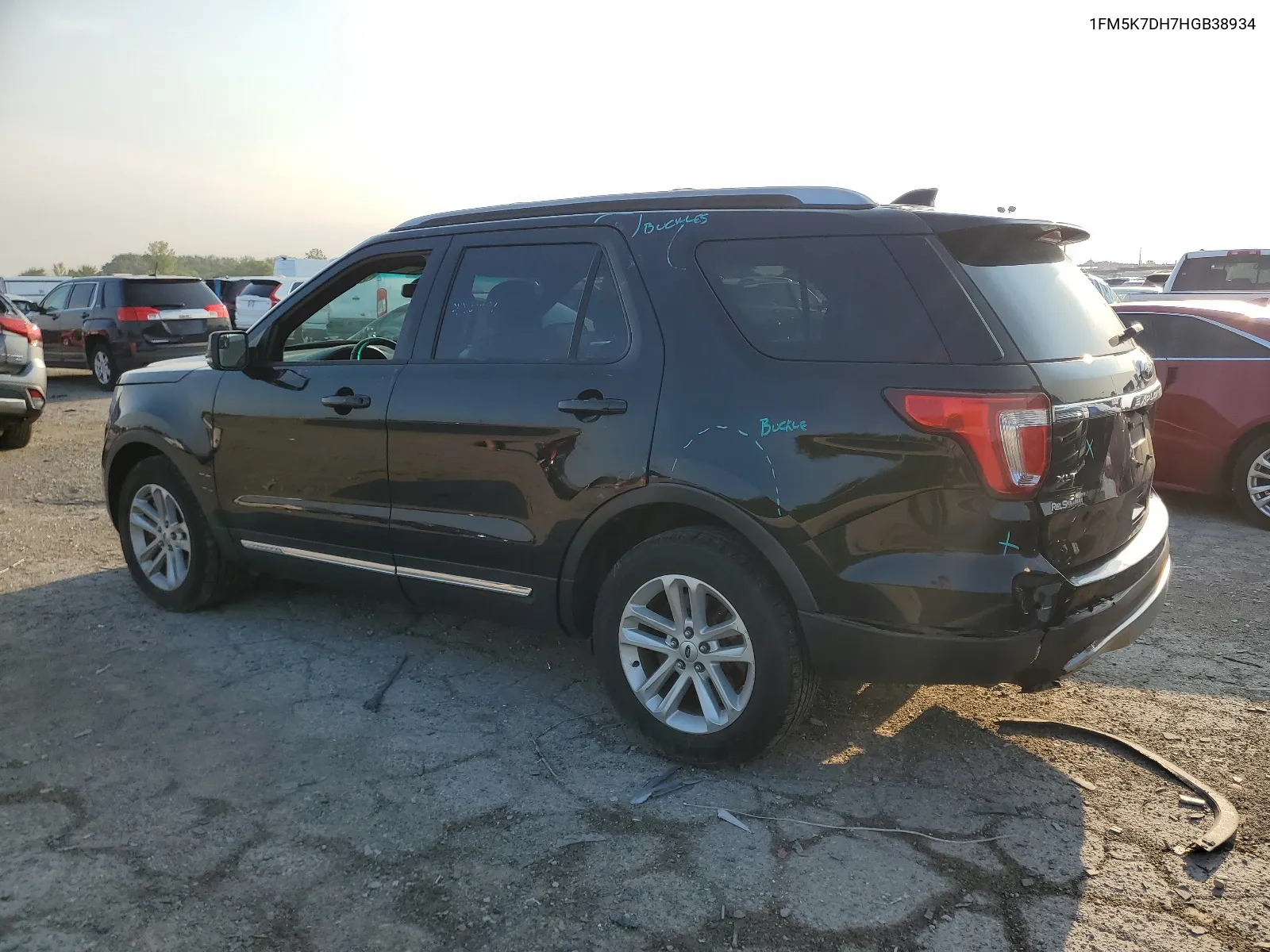 1FM5K7DH7HGB38934 2017 Ford Explorer Xlt