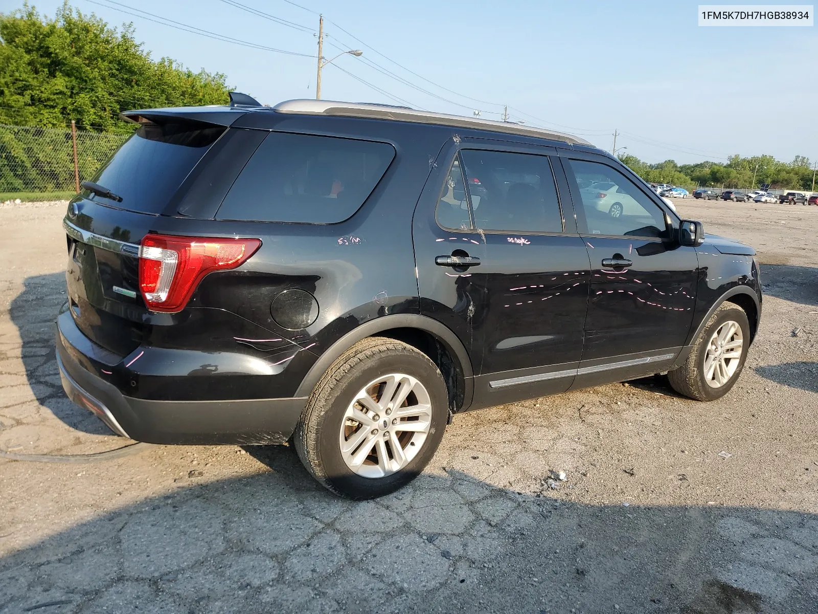 1FM5K7DH7HGB38934 2017 Ford Explorer Xlt