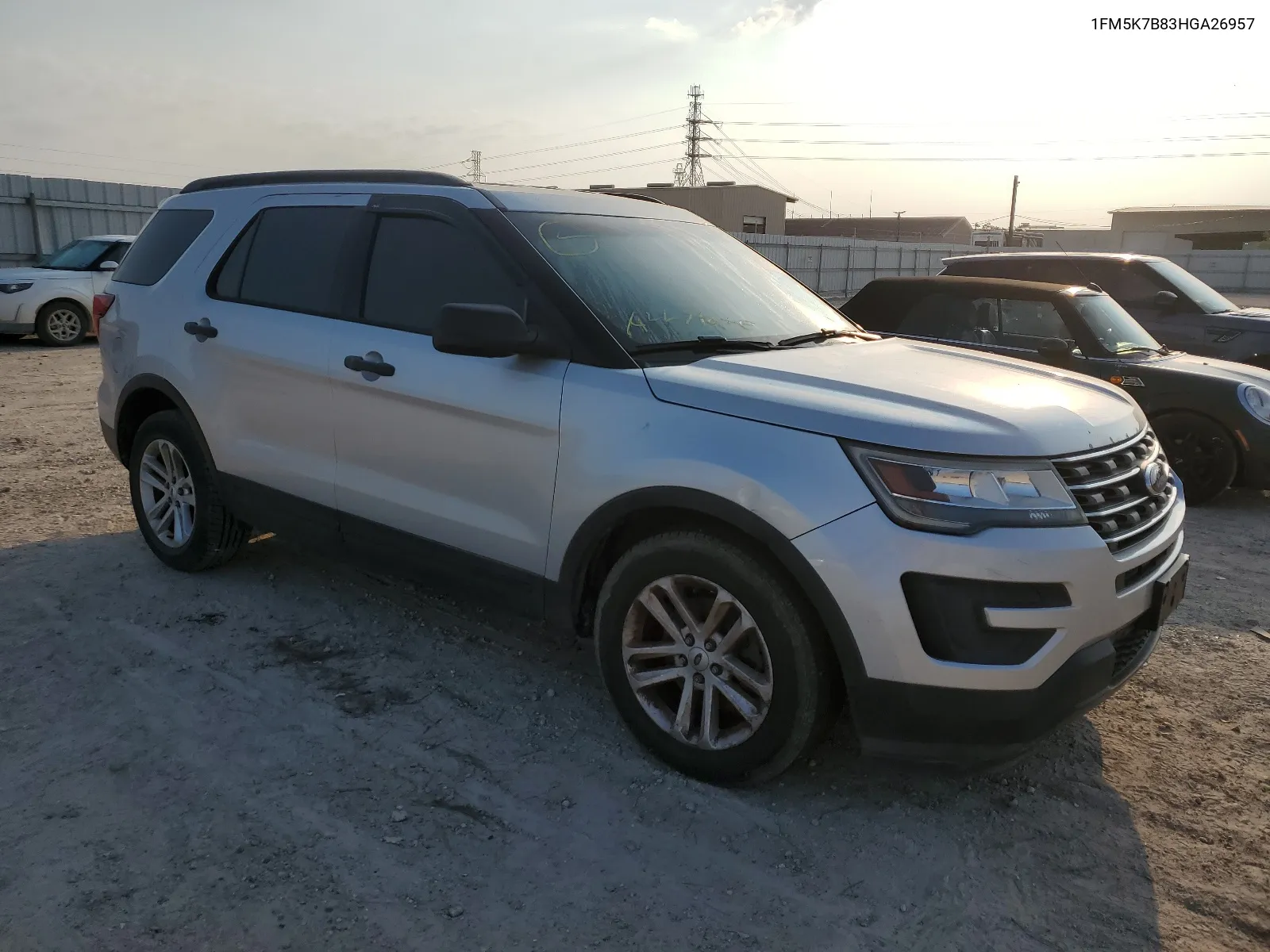 2017 Ford Explorer VIN: 1FM5K7B83HGA26957 Lot: 66287224