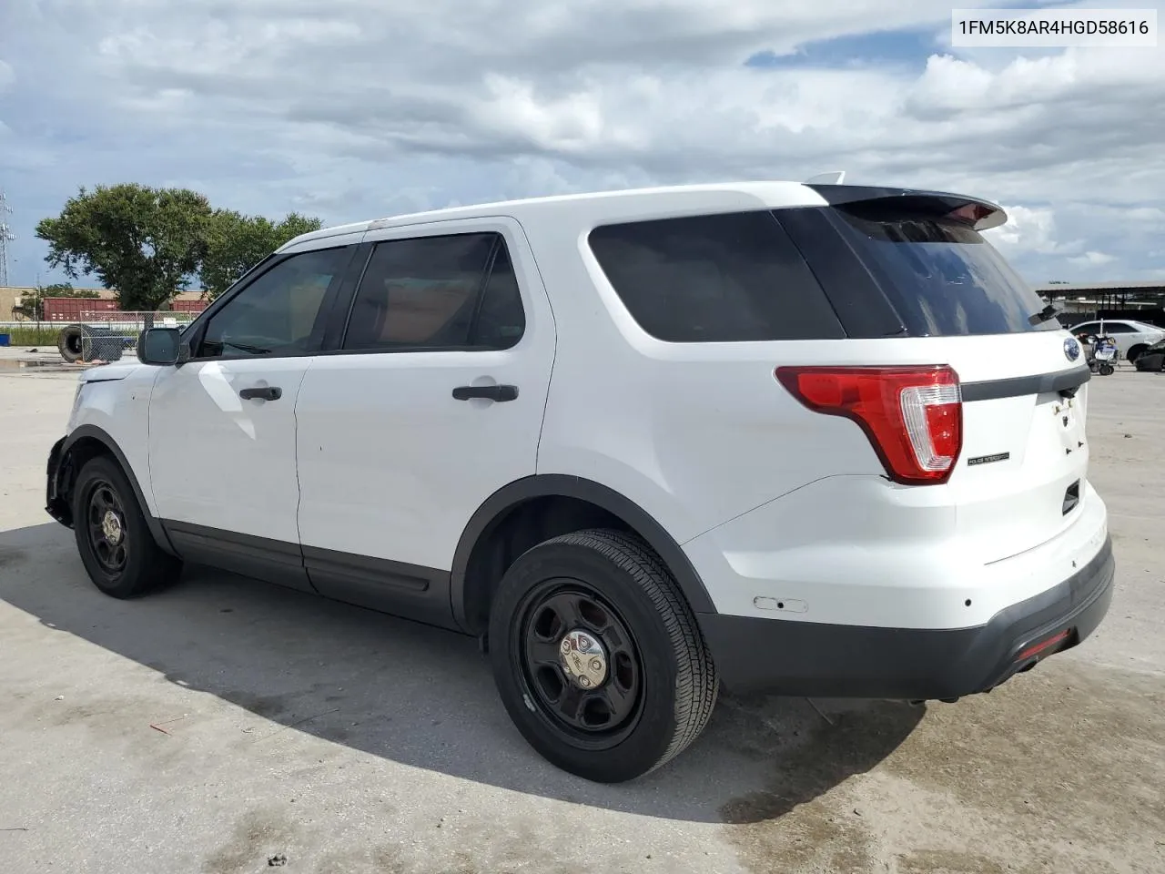 2017 Ford Explorer Police Interceptor VIN: 1FM5K8AR4HGD58616 Lot: 66461624