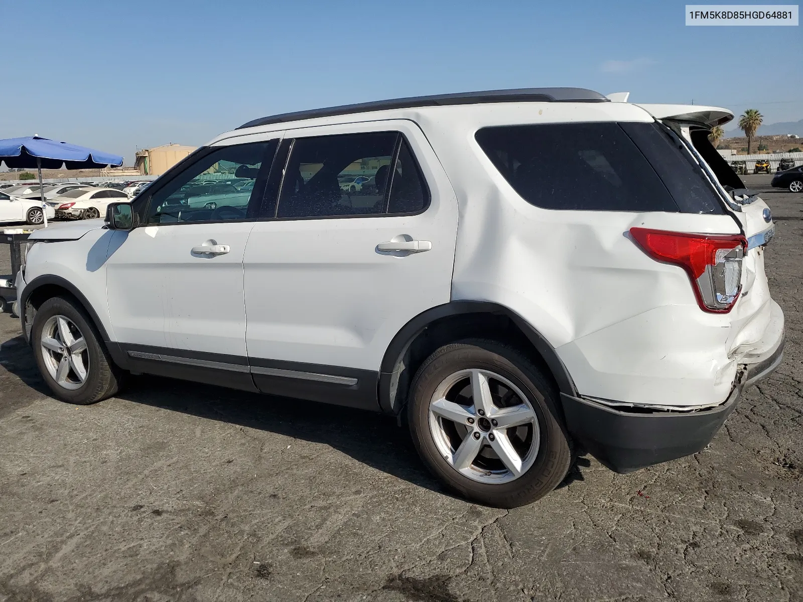 2017 Ford Explorer Xlt VIN: 1FM5K8D85HGD64881 Lot: 66519674