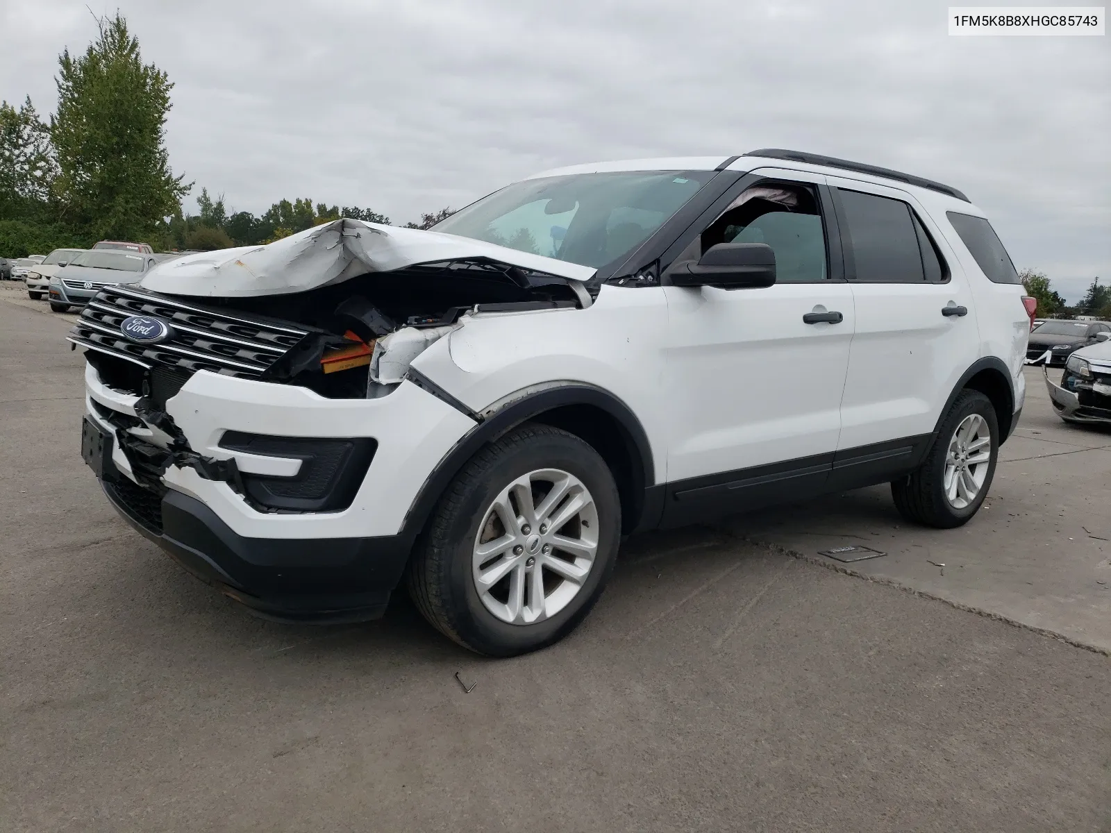 2017 Ford Explorer VIN: 1FM5K8B8XHGC85743 Lot: 66620624