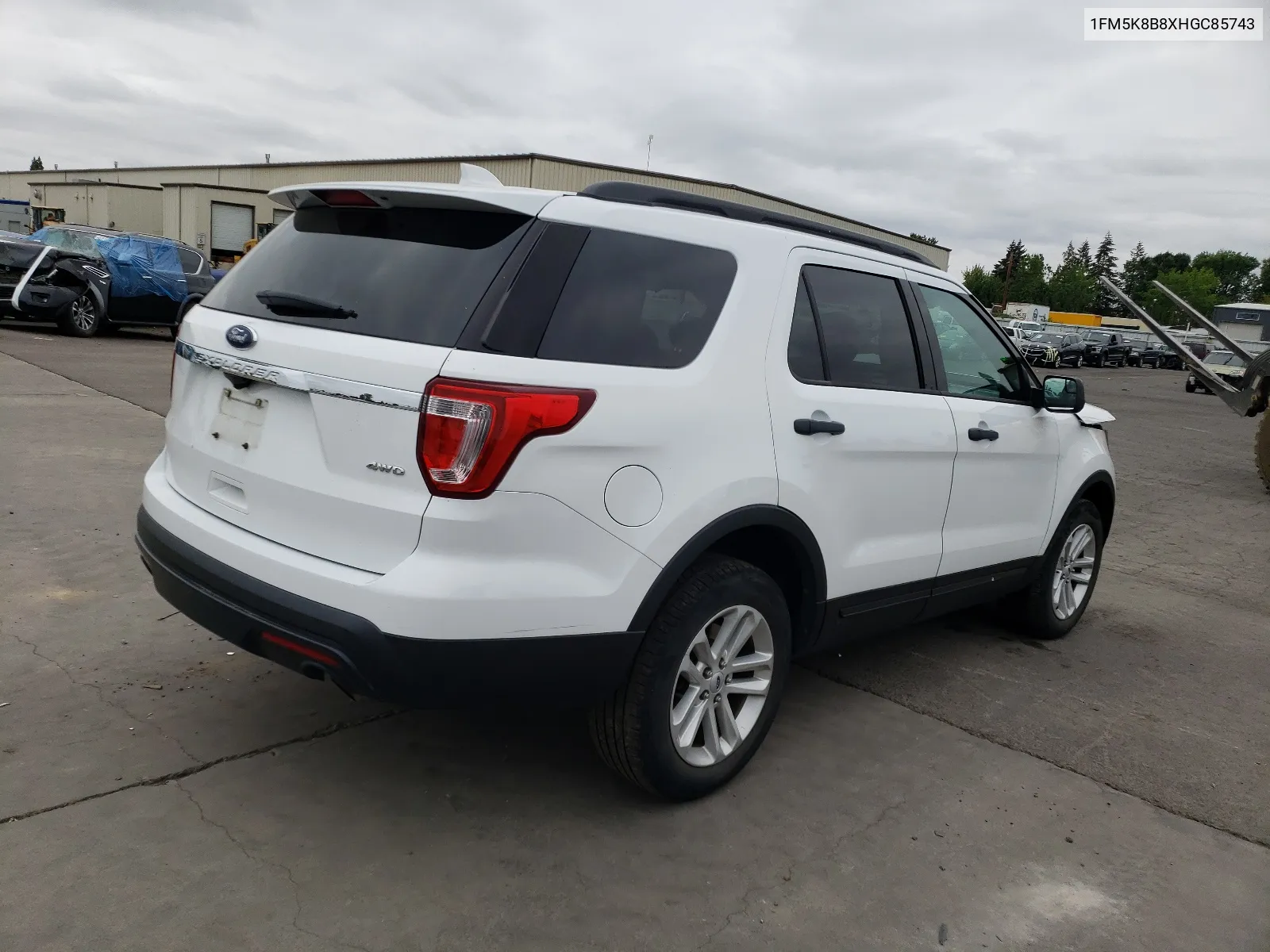 2017 Ford Explorer VIN: 1FM5K8B8XHGC85743 Lot: 66620624