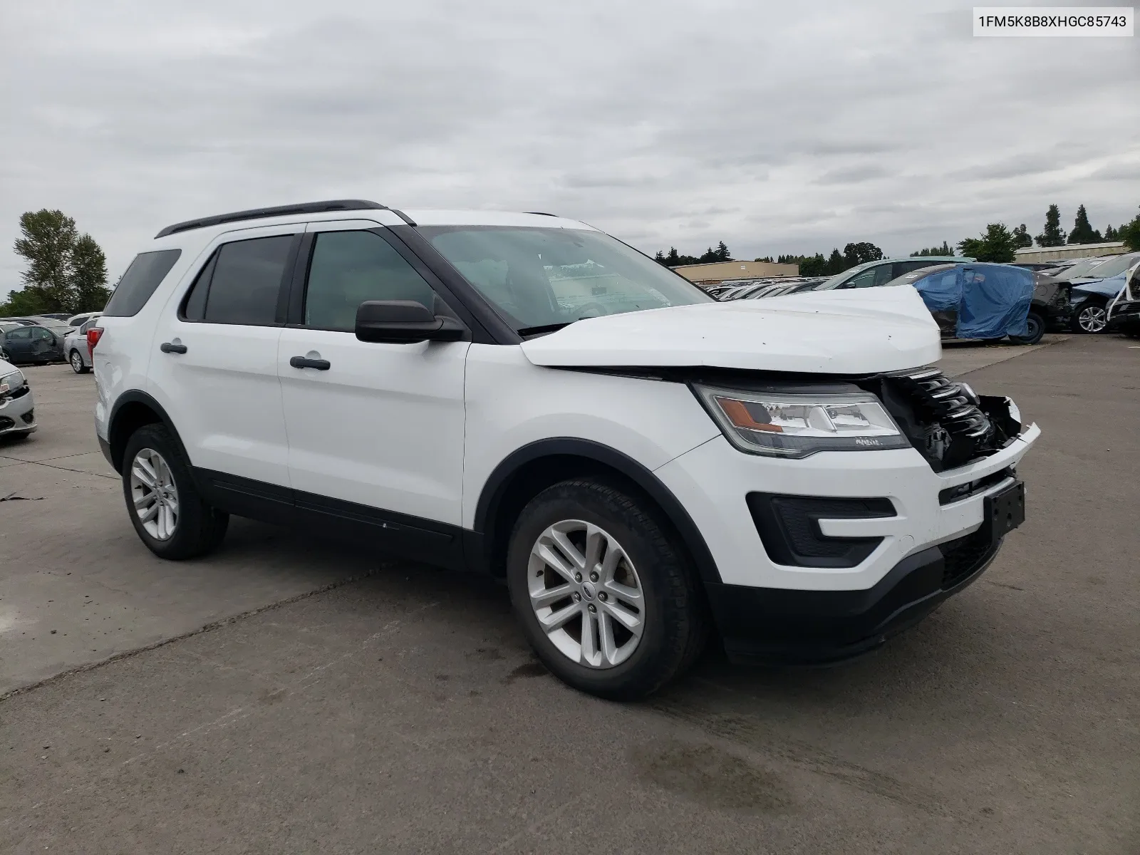 2017 Ford Explorer VIN: 1FM5K8B8XHGC85743 Lot: 66620624