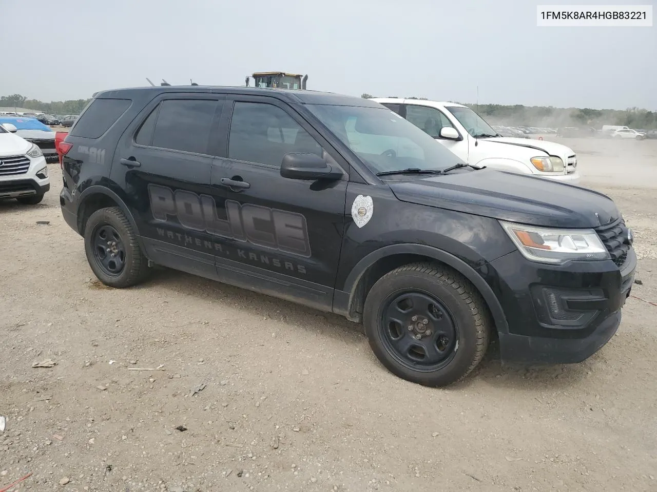 2017 Ford Explorer Police Interceptor VIN: 1FM5K8AR4HGB83221 Lot: 66678674