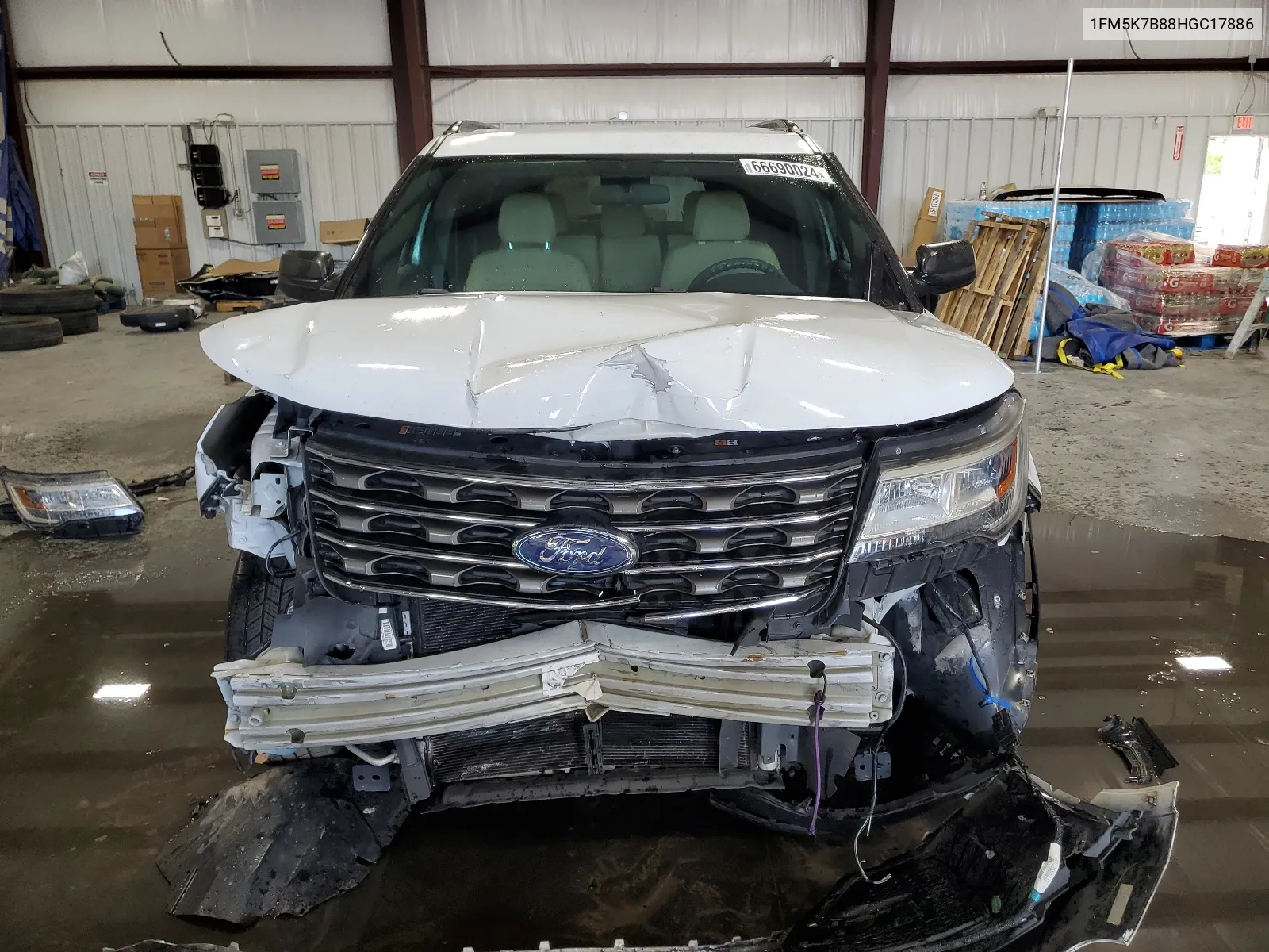 1FM5K7B88HGC17886 2017 Ford Explorer