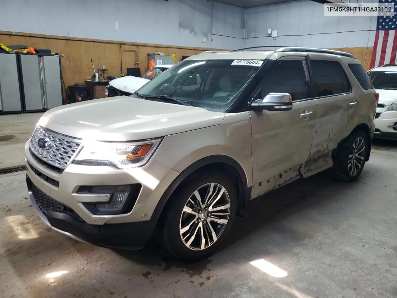 1FM5K8HT1HGA33102 2017 Ford Explorer Platinum