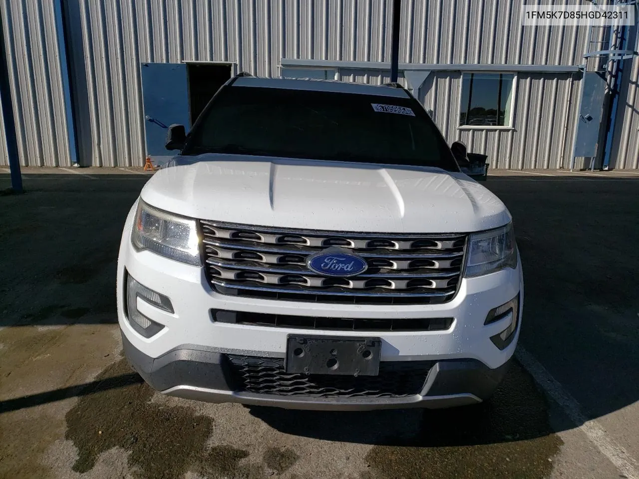 1FM5K7D85HGD42311 2017 Ford Explorer Xlt