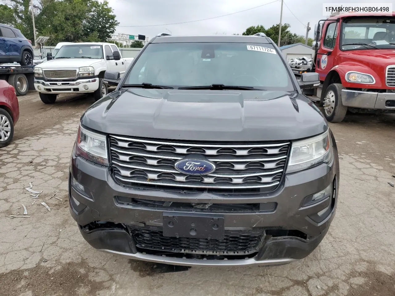 2017 Ford Explorer Limited VIN: 1FM5K8FH3HGB06498 Lot: 67111724