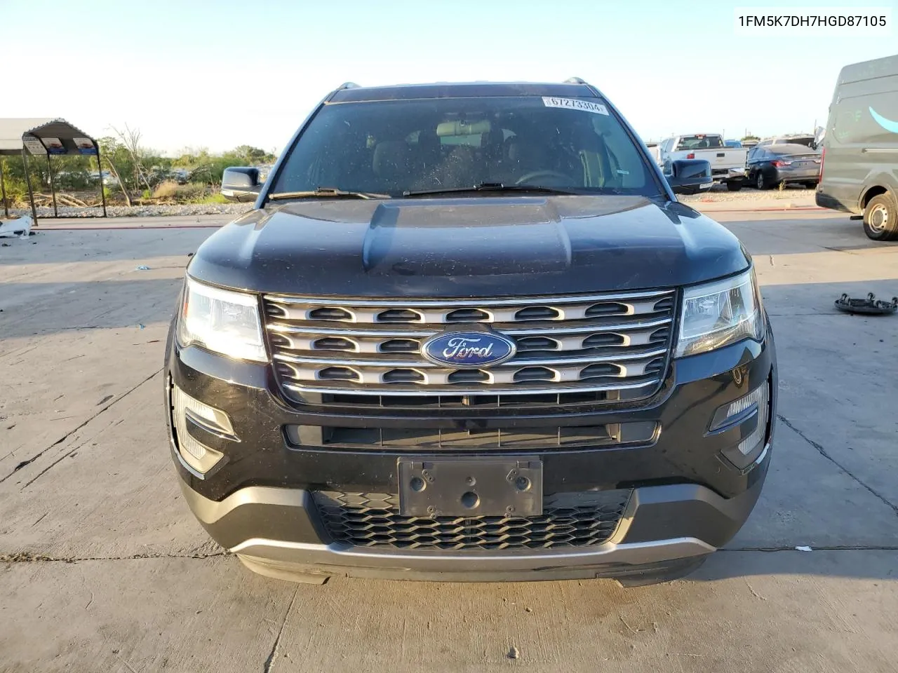 1FM5K7DH7HGD87105 2017 Ford Explorer Xlt