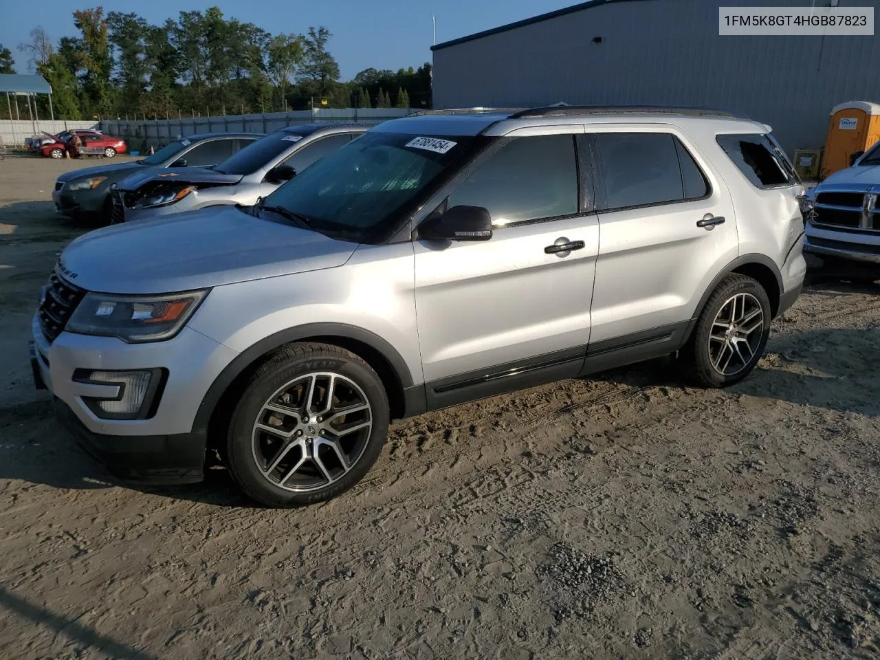 2017 Ford Explorer Sport VIN: 1FM5K8GT4HGB87823 Lot: 67881454