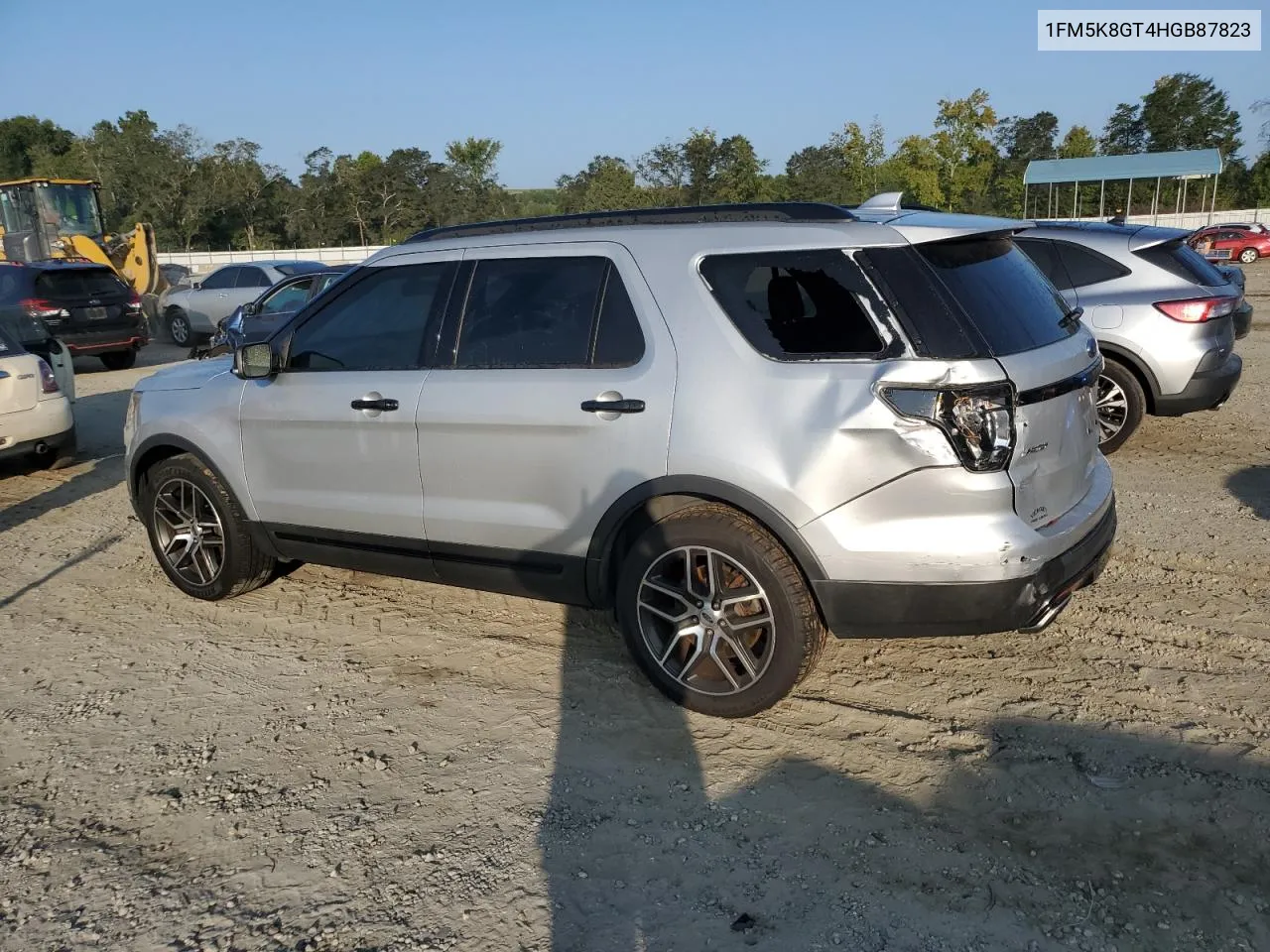 2017 Ford Explorer Sport VIN: 1FM5K8GT4HGB87823 Lot: 67881454