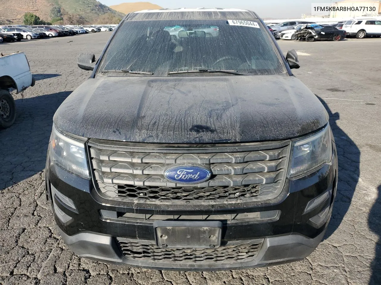 2017 Ford Explorer Police Interceptor VIN: 1FM5K8AR8HGA77130 Lot: 67965044