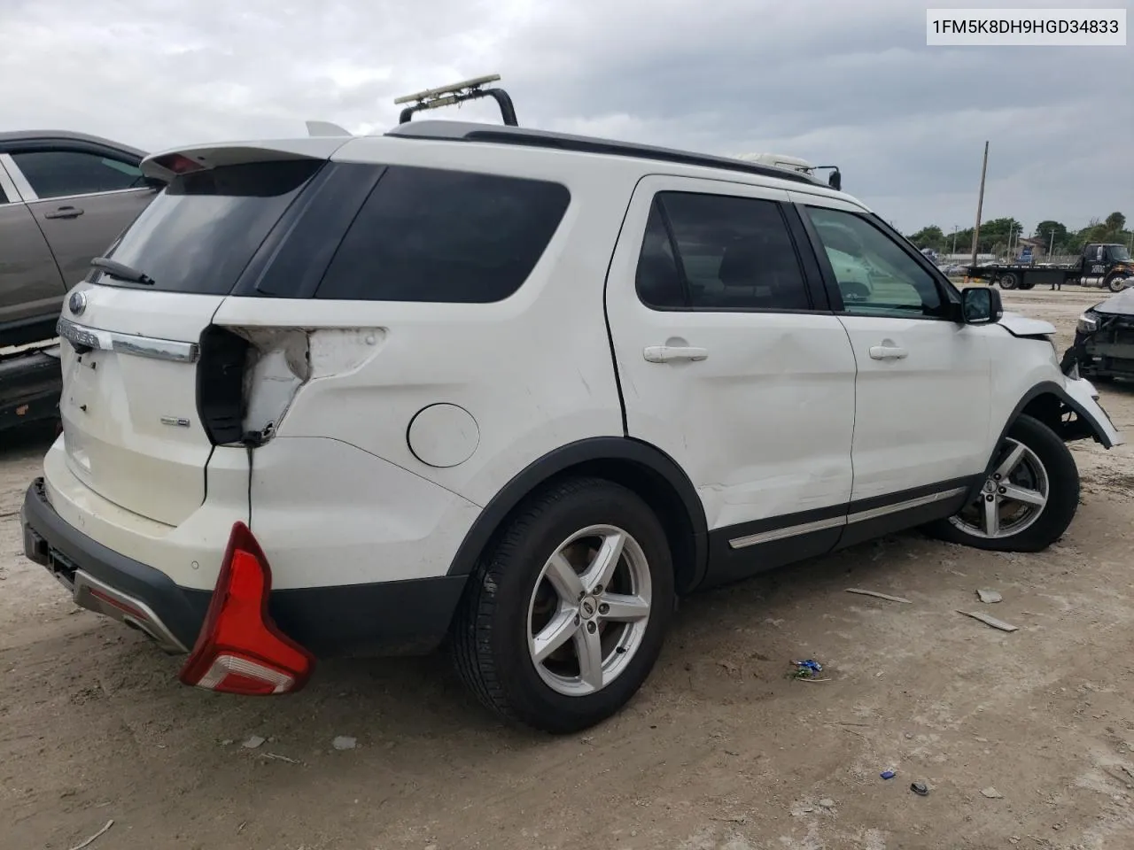 2017 Ford Explorer Xlt VIN: 1FM5K8DH9HGD34833 Lot: 68018824