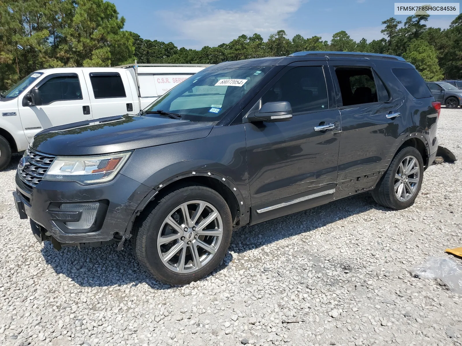 2017 Ford Explorer Limited VIN: 1FM5K7F85HGC84536 Lot: 68072054