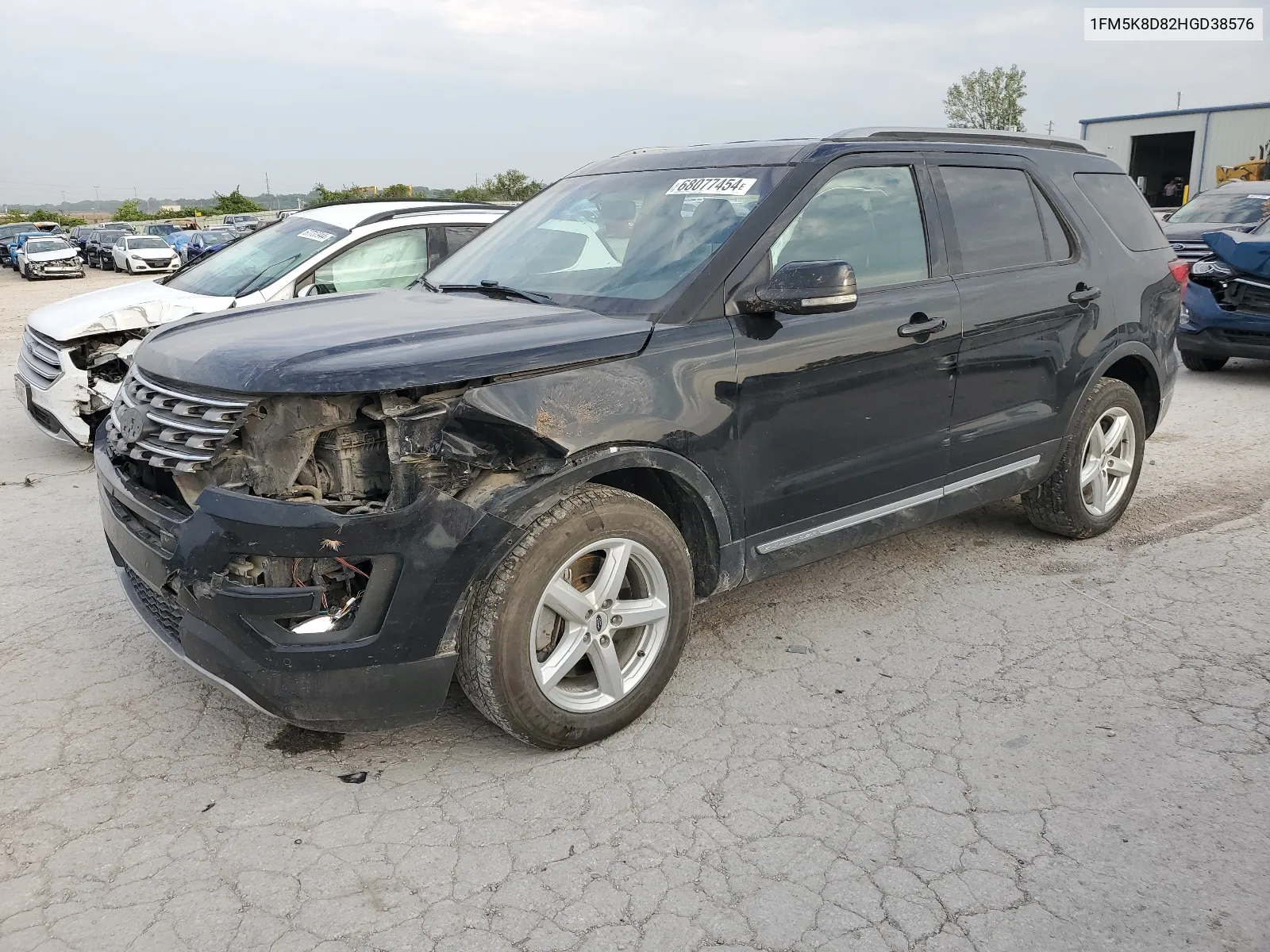 2017 Ford Explorer Xlt VIN: 1FM5K8D82HGD38576 Lot: 68077454