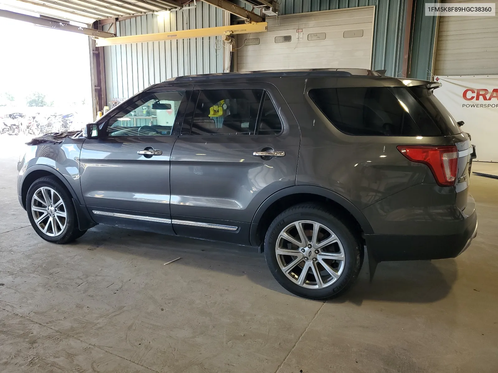 2017 Ford Explorer Limited VIN: 1FM5K8F89HGC38360 Lot: 68220754