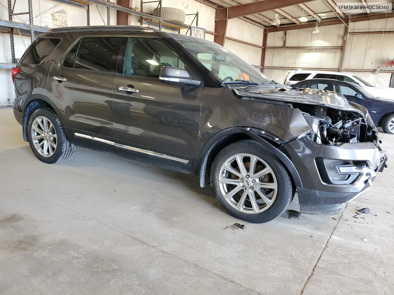 2017 Ford Explorer Limited VIN: 1FM5K8F89HGC38360 Lot: 68220754