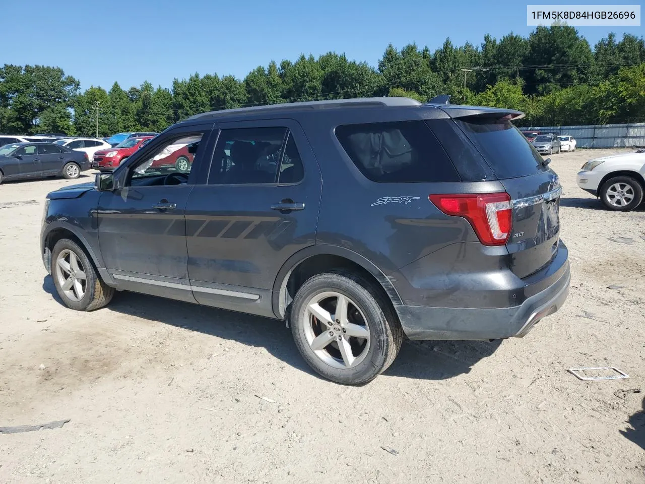 2017 Ford Explorer Xlt VIN: 1FM5K8D84HGB26696 Lot: 68326014