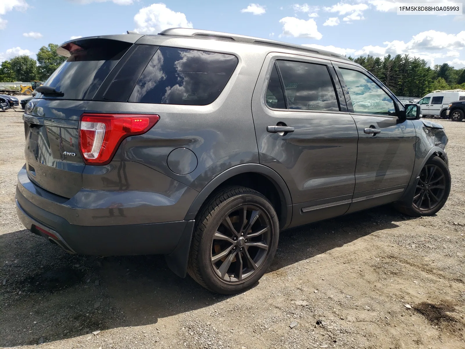 2017 Ford Explorer Xlt VIN: 1FM5K8D88HGA05993 Lot: 68425224