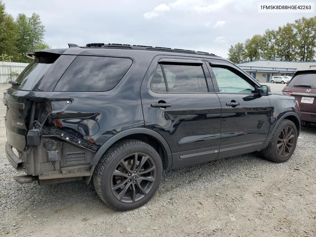 2017 Ford Explorer Xlt VIN: 1FM5K8D88HGE42263 Lot: 68470074