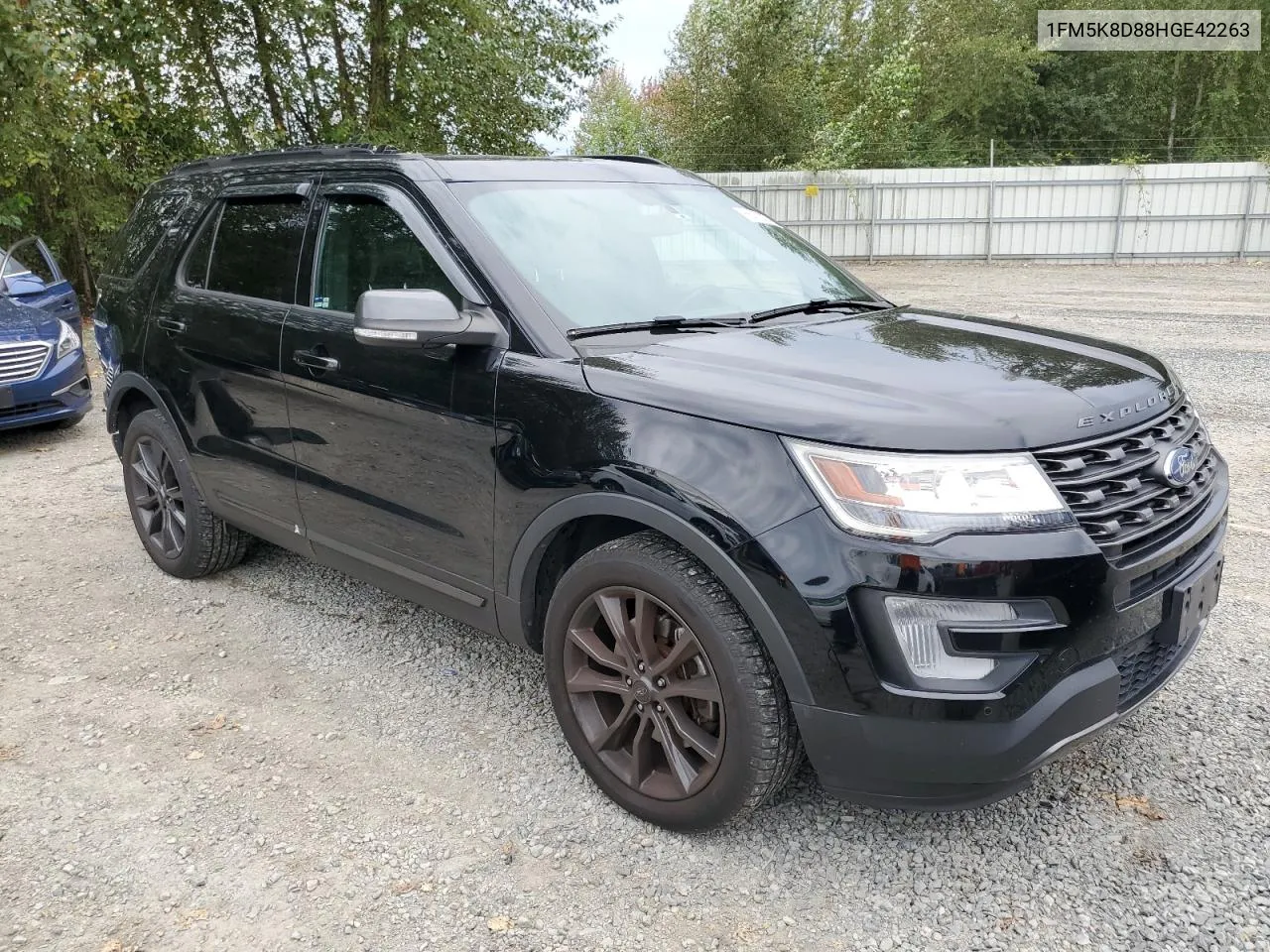 2017 Ford Explorer Xlt VIN: 1FM5K8D88HGE42263 Lot: 68470074