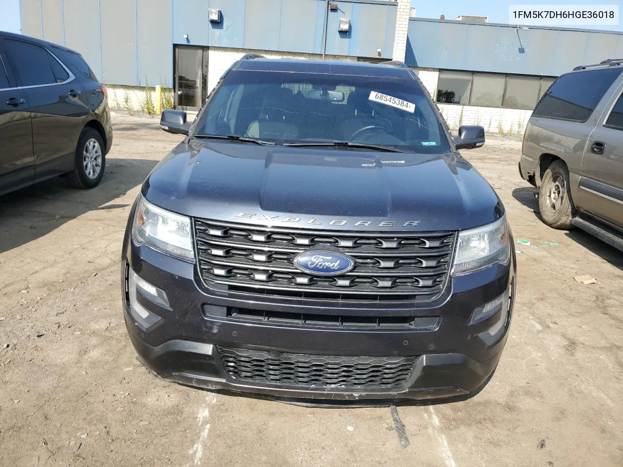 2017 Ford Explorer Xlt VIN: 1FM5K7DH6HGE36018 Lot: 68545384