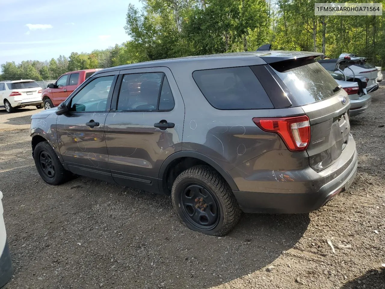 2017 Ford Explorer Police Interceptor VIN: 1FM5K8AR0HGA71564 Lot: 68618514