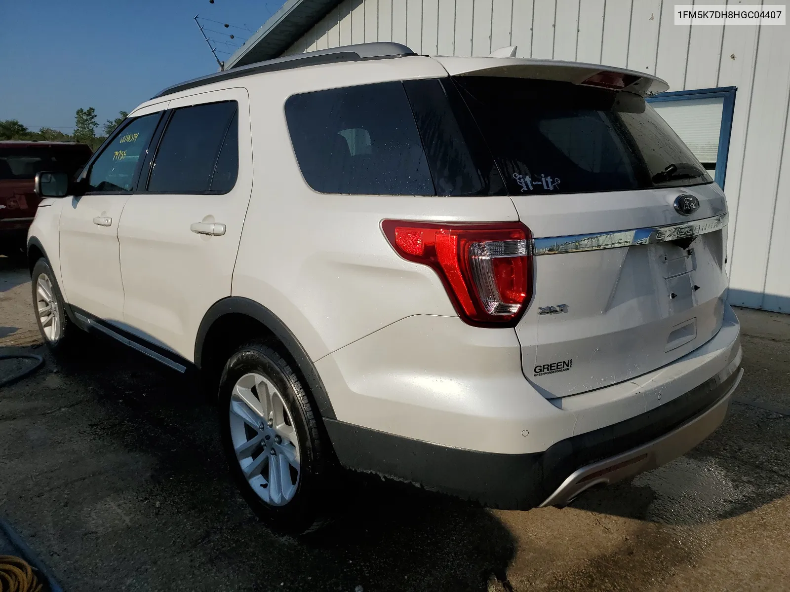 1FM5K7DH8HGC04407 2017 Ford Explorer Xlt