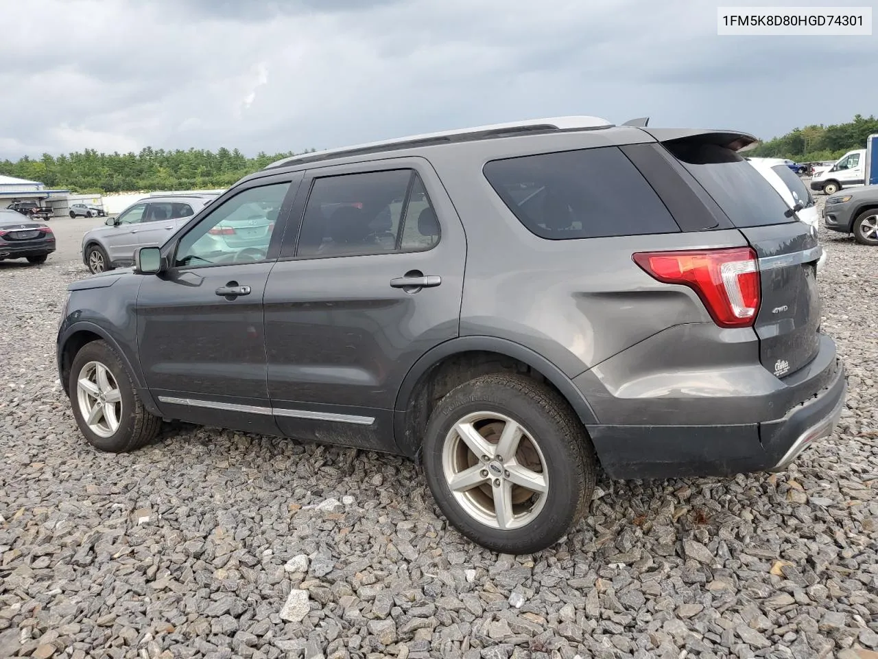 2017 Ford Explorer Xlt VIN: 1FM5K8D80HGD74301 Lot: 68904164