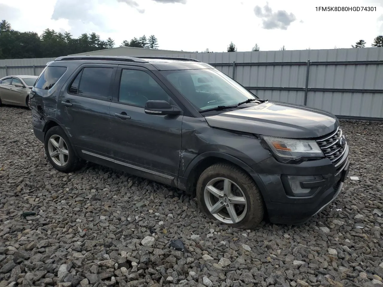 2017 Ford Explorer Xlt VIN: 1FM5K8D80HGD74301 Lot: 68904164