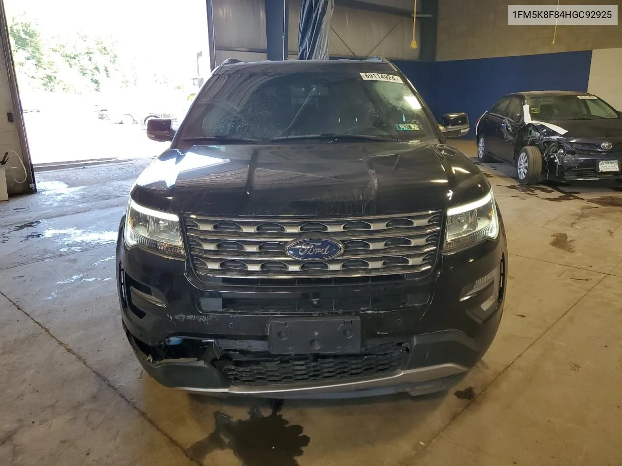 1FM5K8F84HGC92925 2017 Ford Explorer Limited