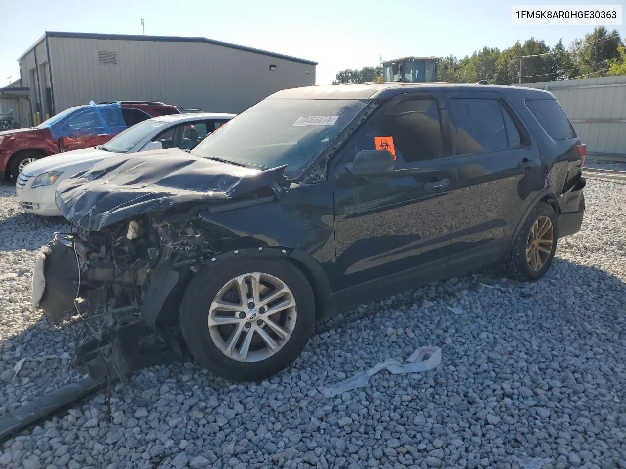 2017 Ford Explorer Police Interceptor VIN: 1FM5K8AR0HGE30363 Lot: 69466474