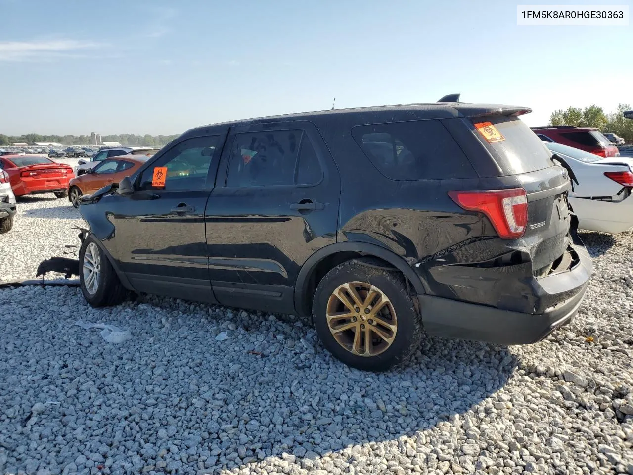 2017 Ford Explorer Police Interceptor VIN: 1FM5K8AR0HGE30363 Lot: 69466474